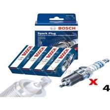 Bosch Hyundai Getz 1.3 Iridyum Buji Takımı 2003--2010