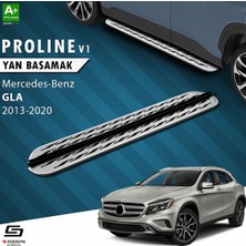 S-Dizayn Mercedes Gla X156 Oem Still Pro V2 Aluminyum Yan Basamak 183 cm 2013-2020