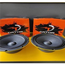 Dator Sv 200.2 Yüksek Performanslı Profesyonel Midrange 20 cm 150W Rms 600W Maksimum 1 Takım/2 Adet
