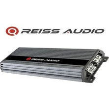Reiss Audio RS-Q200.4D 4kanal Profesyonel Oto Amfi Anfi 2 Ohm 300