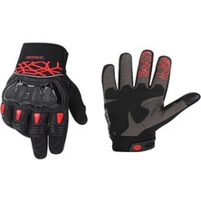 Scoyco MC103 Yazlık Korumalı Eldiven Kırmızı-Siyah M