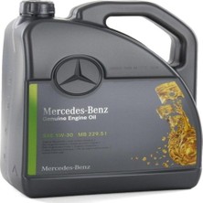 Mercedes 5W30 Orjinal Motor Yağı 229.51 5 Litre