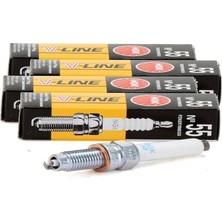 Ngk 97124 Buji V-Lıne PZKER7B8EGS Golf6-7-Jetta Iv-Passat-Polo-A1-A3-Q3-Ibiza-Leon-Octavia 1.2tsı-