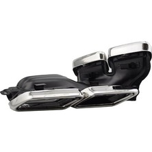 Belirtilmemiş Otolas Mercedes W212 E63 Egzoz Ucu Seti Exclusive-Krom