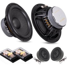 Egb Elektronik For-X Xq-65.2 Oto Hoparlör Component 16CM 180W 2 Adet