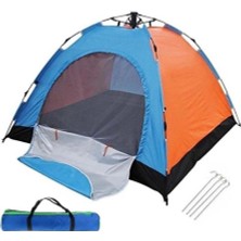 Otomatik Kurulumlu Kamp Çadırı 8 Kişilik (250X250X165) cm