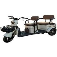 Motolux Fayton FX10 Elektrikli Motosiklet Beyaz - Krem
