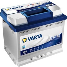 Varta Akü 12V 60  Ah 560A Efb Start-Stop Blue Dynamic N60