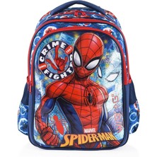 Spıderman Ilkokul Çantası Crıme Fıghter