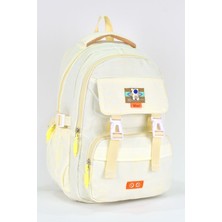 Kız Çocuk Ilkokul Sırt Çantası Çok Gözlü Okul Çantası 51626