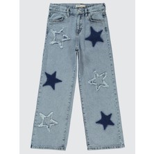 Civil Girls Kız Çocuk Pantolon 10-13 Yaş Buz Mavi