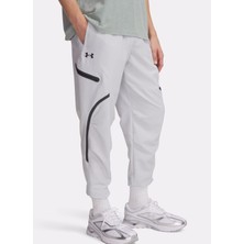 Under Armour 1390256-014 Ua Unstoppable Cargo Pa Gri Lastikli Bel Loose Fit Düz Erkek Eşofman Altı