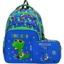 Dinazor Ilk Okul Çanta Dayanıklı Ortopedik Öğrenci Çocuk Sırt Çantası