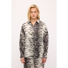 Love My Body Desenli Gömlek