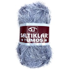 Saltıklar 1 Adet Yumoş Sakallı El Örgü İpi Yünü 06