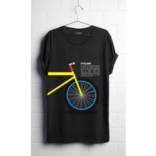 Milo Netto T-Shirt - Siyah Bisiklet S