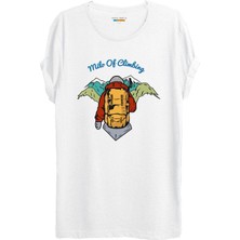 Milo Pandi T-Shirt - Beyaz Climbing M