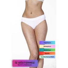 Premium Toparlayıcı Iz Göstermeyen Düşük Bel Siyah Dikişsiz Slip Korse