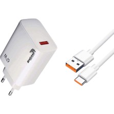 Redmi Note 12S Uyumlu 67 Watt Sh-67 Hızlı ve Turbo Şarj Seti Kafa+ Kablo