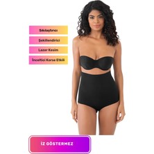 Lidya Cottone Özel Üretim Kaymaz Vücut Şekillendirici Etkili Iz Göstermeyen Yüksek Bel Slip Korse