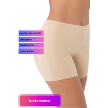 Özel Seri Kaymaz Vücut Şekillendirici Toparlayıcı Şekillendirici Iz Göstermez Lazer Kesim Boxer Korse