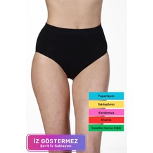 Lidya Cottone Özel Üretim Lazer Kesim Kaymaz Kadın Toparlayıcı Iz Göstermeyen Kaymaz Dikişsiz Yüksek Bel Bato