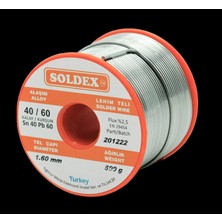 Soldex 1.60MM  SN40 PB60 Lehim Teli 500GR