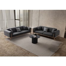 Edsy Home Riva 3+3 Koltuk Takımı Antrasit