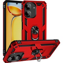 Xiaomi Redmi 13C Koruyucu Kalın Kılıf Yüzüklü Standlı Kapak
