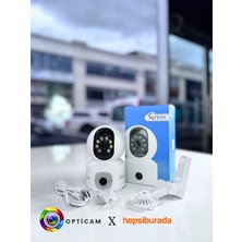 2X50-W  Wi-Fi 360 Derece 3mp Bebek/ofis/ev Kamerası