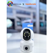 2X50-W  Wi-Fi 360 Derece 3mp Bebek/ofis/ev Kamerası