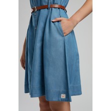 Coty Kadın Jean Elbise Denim