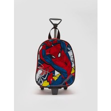 Lcw Accessorıes Spiderman Baskılı Erkek Çocuk Çekçekli Çanta