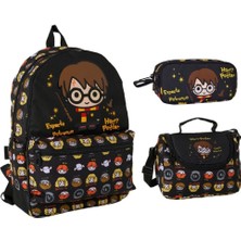 Harry Potterokul Çantası-Beslenme ve Kalem Çantası Seti