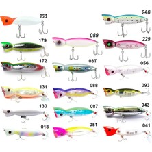 Fujin La-Nina Maket Balık Su Üstü Popper 229 Pink Flash