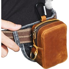 Crying Bag Sığır Derisi Saklama Çantası, Bozuk Para Çantası, Bel Çantası, Koşu Sporu Eğlence Açık Çanta (Yurt Dışından)