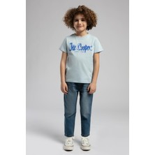 Lee Cooper Drawinglogo Erkek Çocuk T-Shirt A.mavi