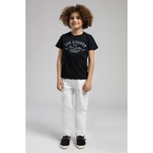 Lee Cooper Cardiff Erkek Çocuk %100 Pamuk T-Shirt Lacivert