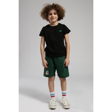 Lee Cooper Barcelona Erkek Çocuk T-Shirt Siyah