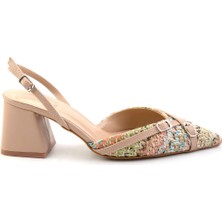 Çok Renkli  Kadın Klasik Topuklu Ayakkabı K01667002528