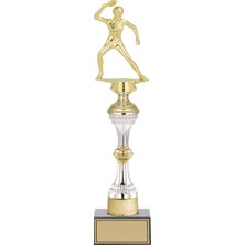 ODAK KUPA - Figürlü Kupalar - Masa Tenisi Kadın Figürlü Kupalar FG-032 C - 38 cm