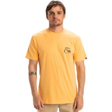 Quiksilver Evo Original Bs Erkek Sarı Tişört