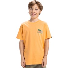 Quiksilver Ev Sunny Palms Ss Yth Erkek Çocuk Sarı Tişört