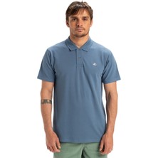 Quiksilver Dna Erkek Mavi Polo Tişört