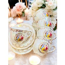 Roy King Royking 6 Kişilik 12 Parça Limited Edition Kahve Fincan Takımı