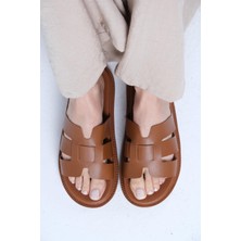 Mio Gusto Ramona Taba Renk Kadın Terlik