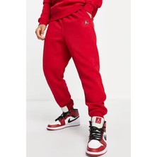 Nike Jordan Brooklyn Fleece Jogger Erkek Kırmızı Eşofman Altı