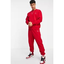 Nike Jordan Brooklyn Fleece Jogger Erkek Kırmızı Eşofman Altı