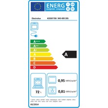 Electrolux KODEF70X Steambake Buhar Ilaveli Katalitik Temizleme Sistemli 72 Lt Xxl Dekorlu Siyah Cam Ankastre Fırın