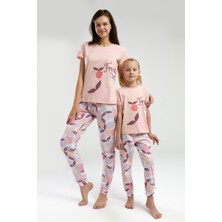 Rolypoly Kız Çocuk Pembe Pijama Takımı
